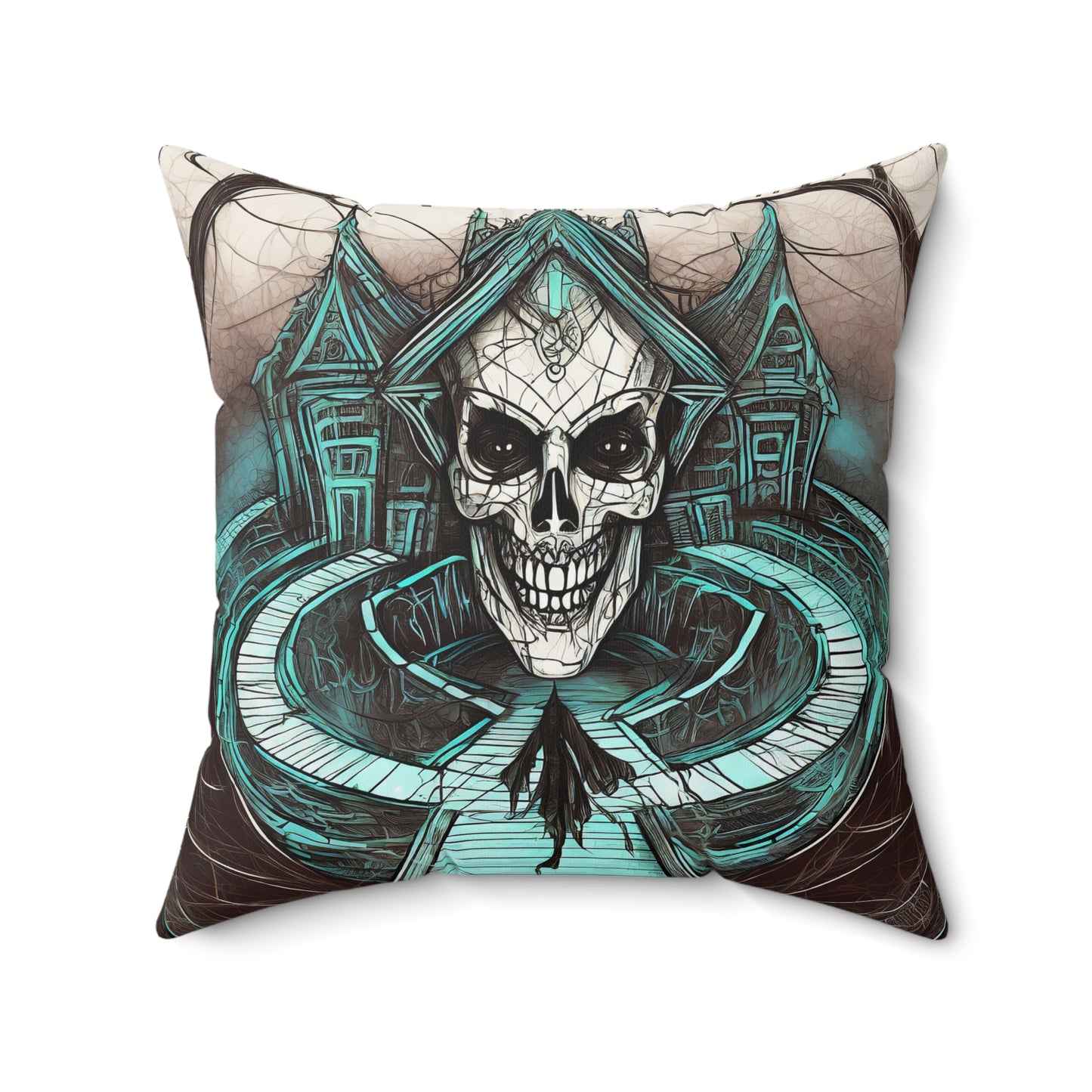 Enjoy Style with Spun Polyester Square Pillow
