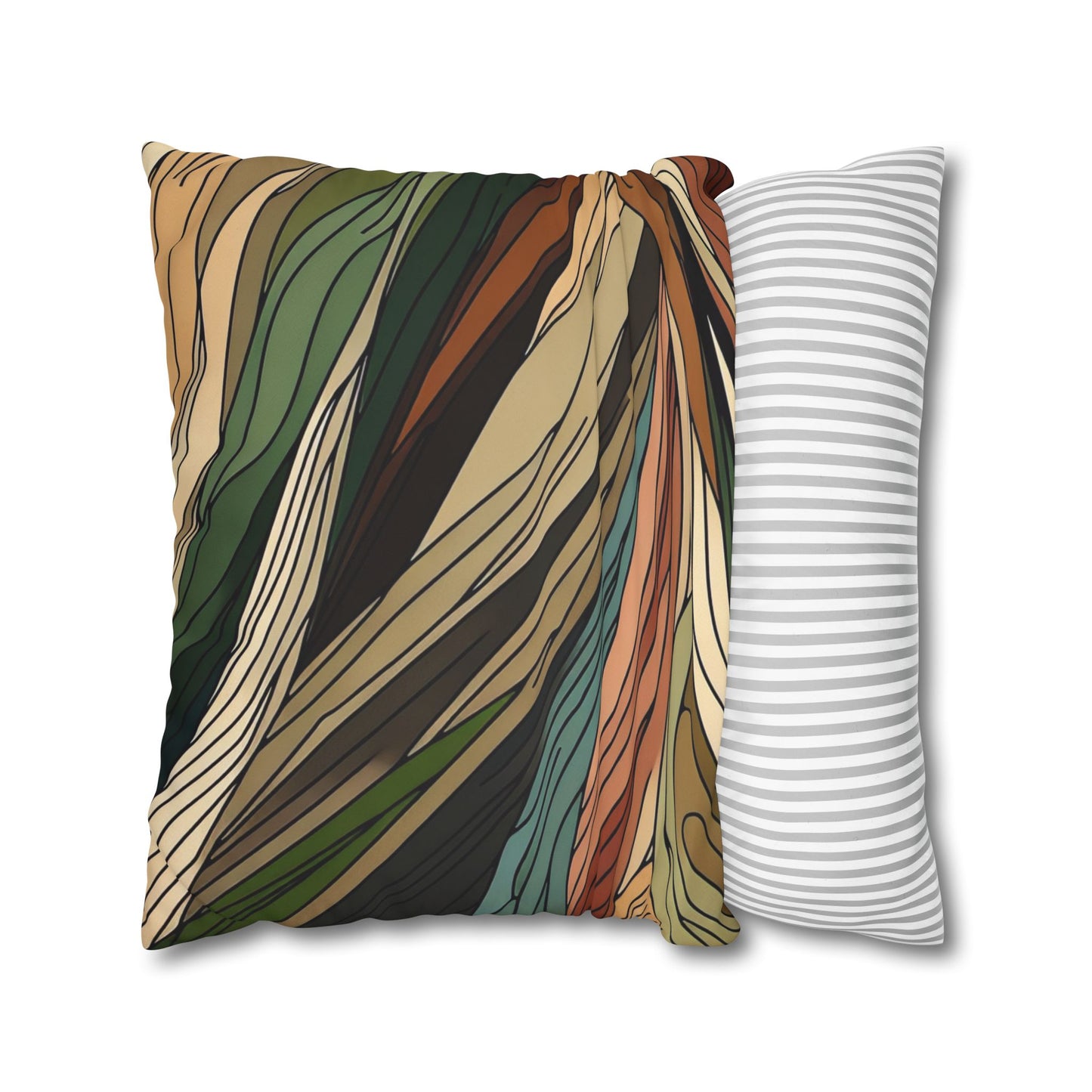 Square Poly Canvas Pillowcase