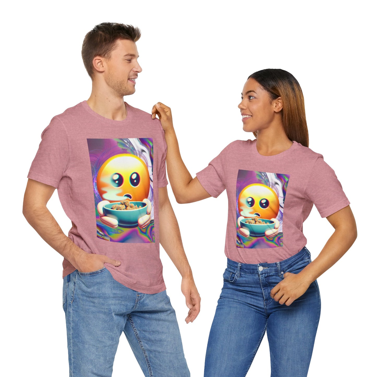 Vibrant Emoji Tee - Perfect for Casual Hangouts and Celebrations