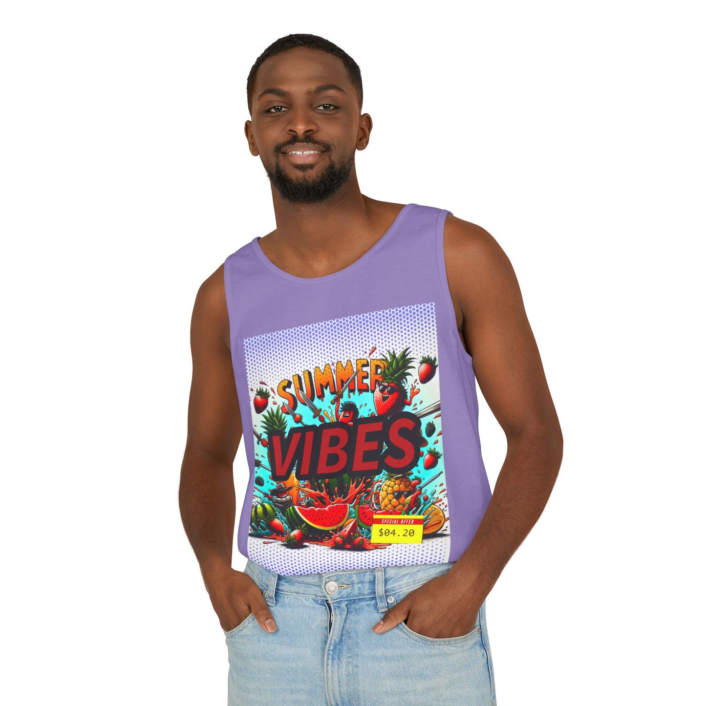 Summer Vibes Unisex Tank Top - Perfect for Beach Days & Festivals