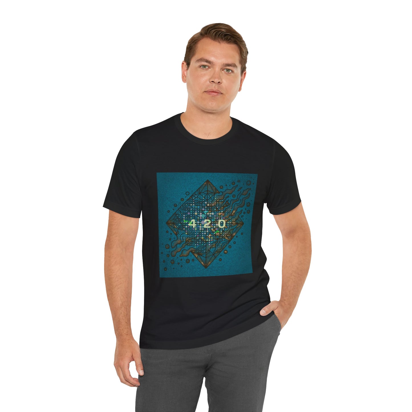 420 Graphic Unisex Jersey Tee - Casual Vibe for Celebrations