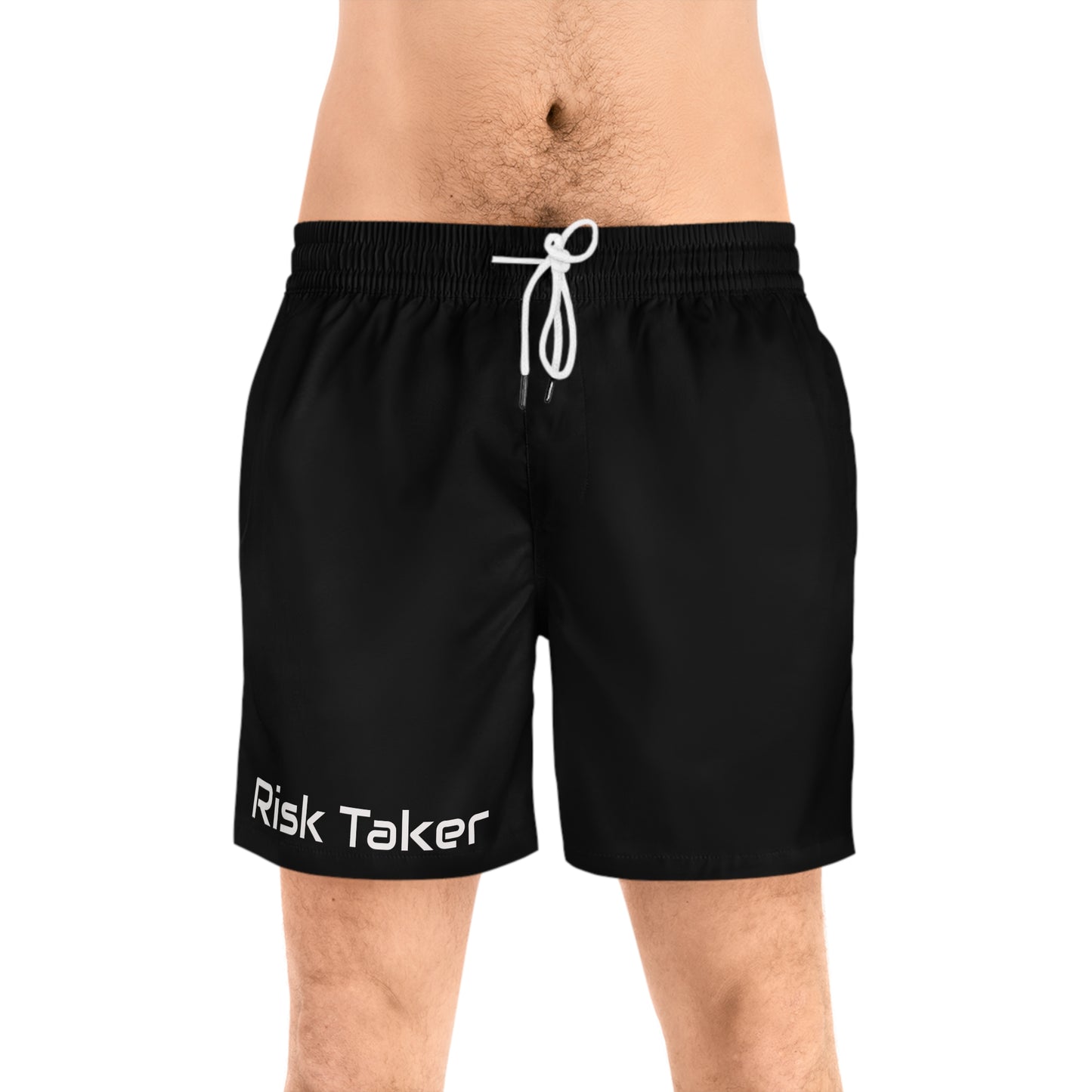 Stylish Risk Taker Swim Shorts | Men's Beachwear, Summer Essentials, Pool Party, Vacation Gear, Gift for Adventurers