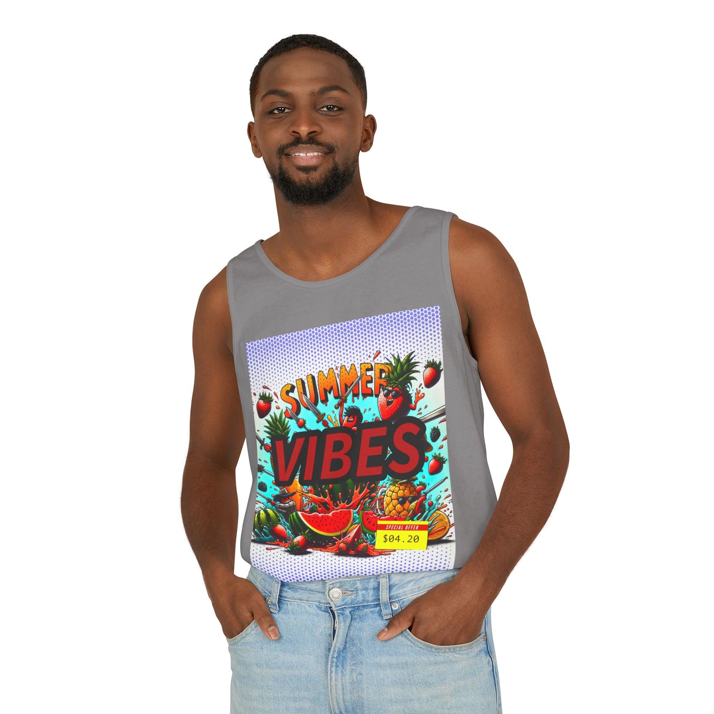 Summer Vibes Unisex Tank Top - Perfect for Beach Days & Festivals