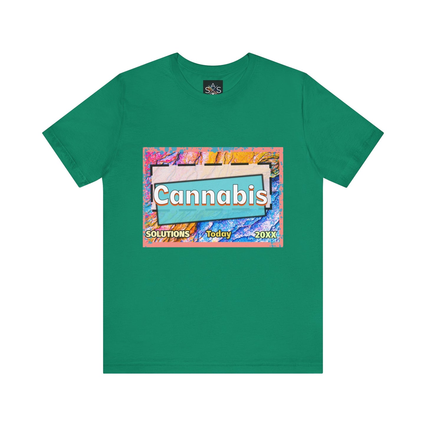 Trendy Cannabis Solutions Tee - Unisex Jersey Short Sleeve T-Shirt