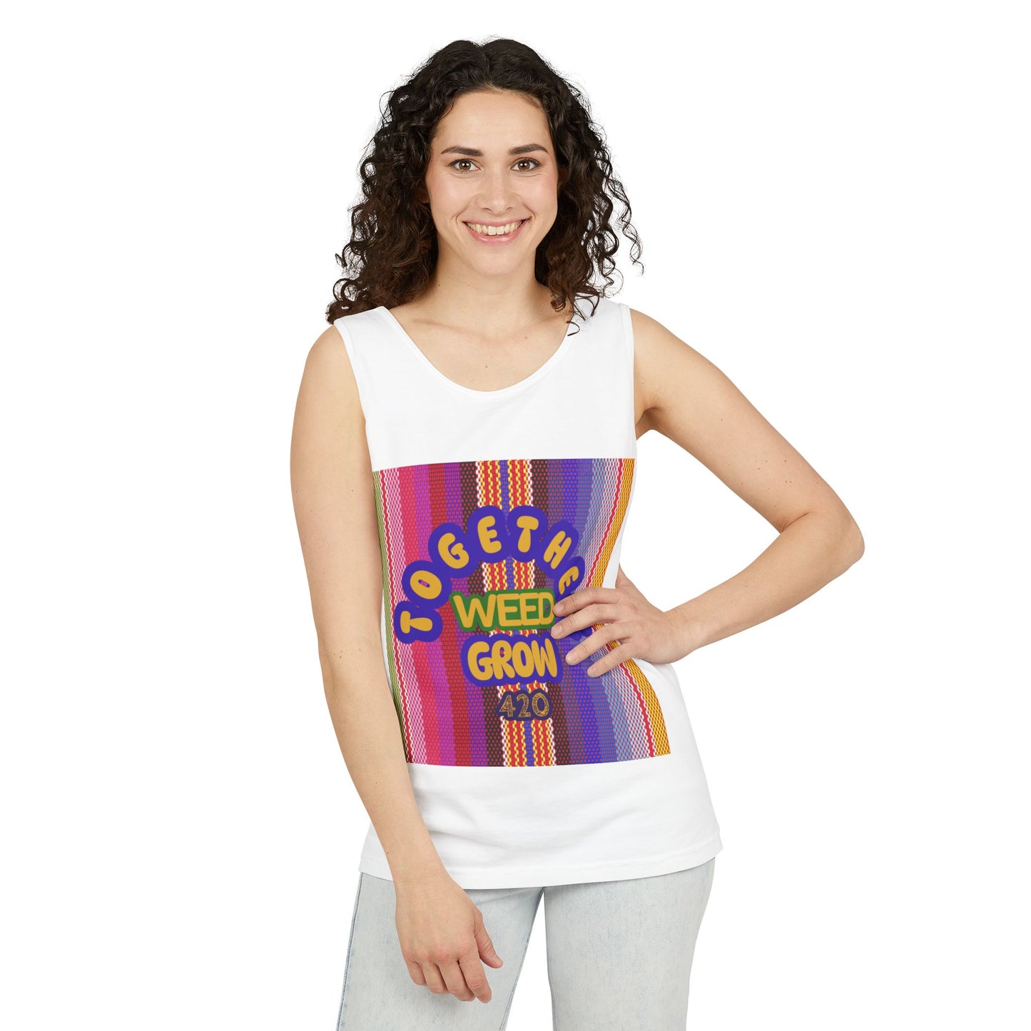 Together We Grow Unisex Tank Top - 420 Celebration Apparel
