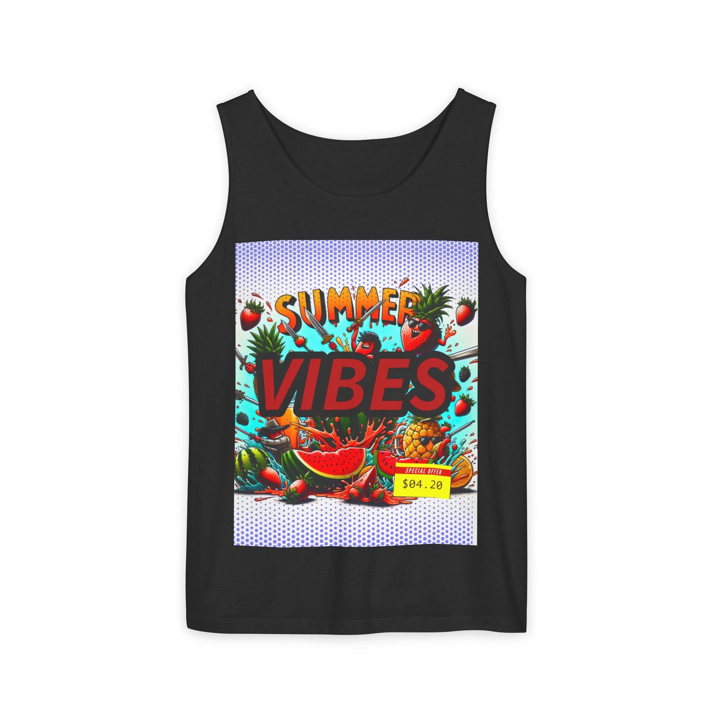 Summer Vibes Unisex Tank Top - Perfect for Beach Days & Festivals