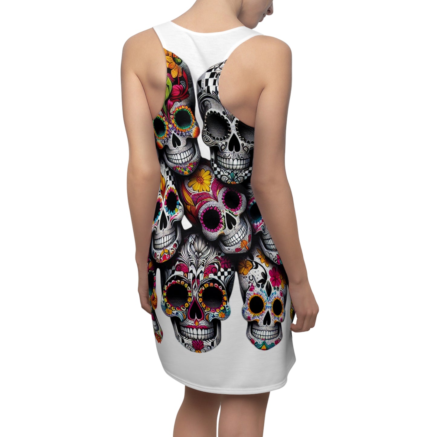 Women's Cut & Sew Racerback Dress (AOP)