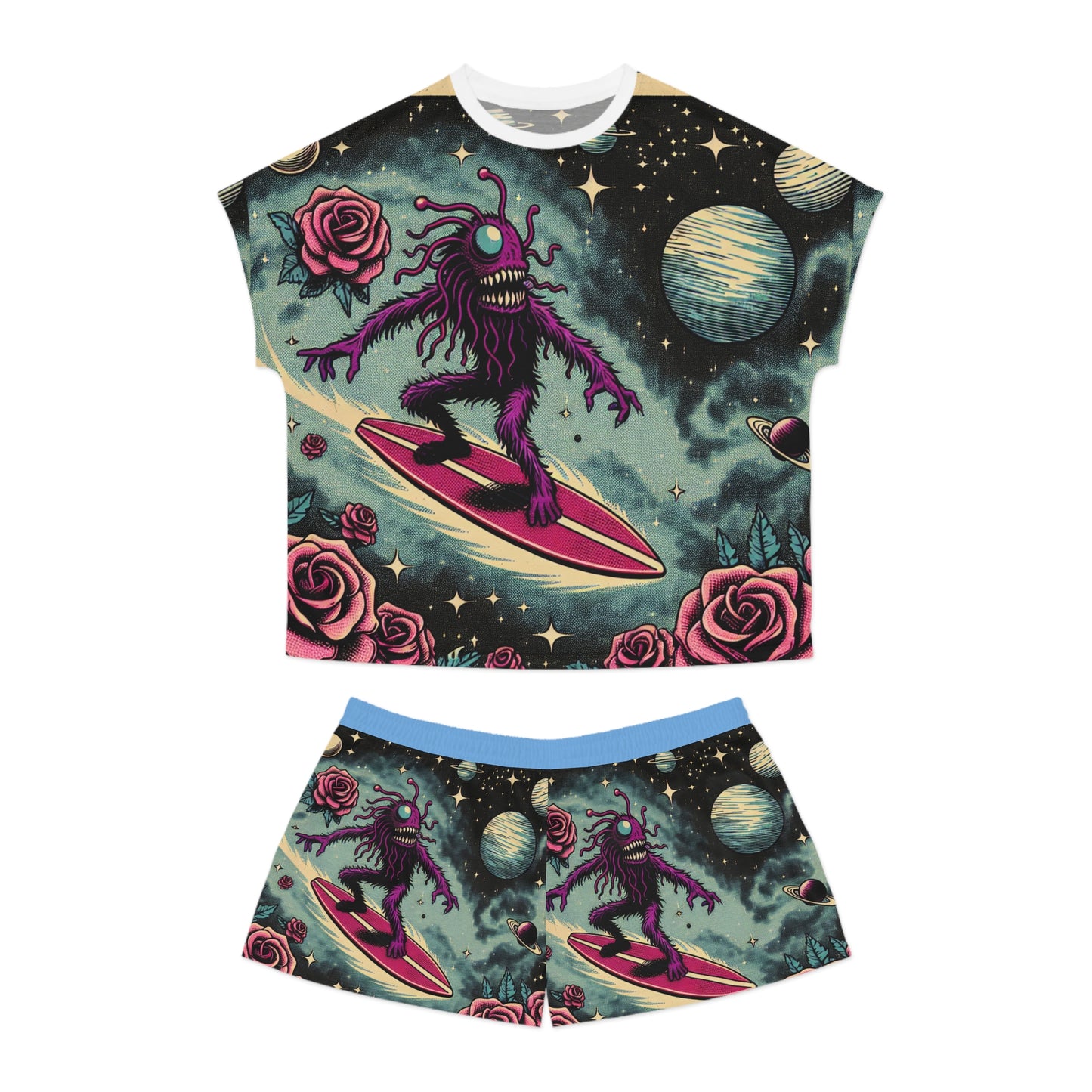 Women's Short Pajama Set (AOP)