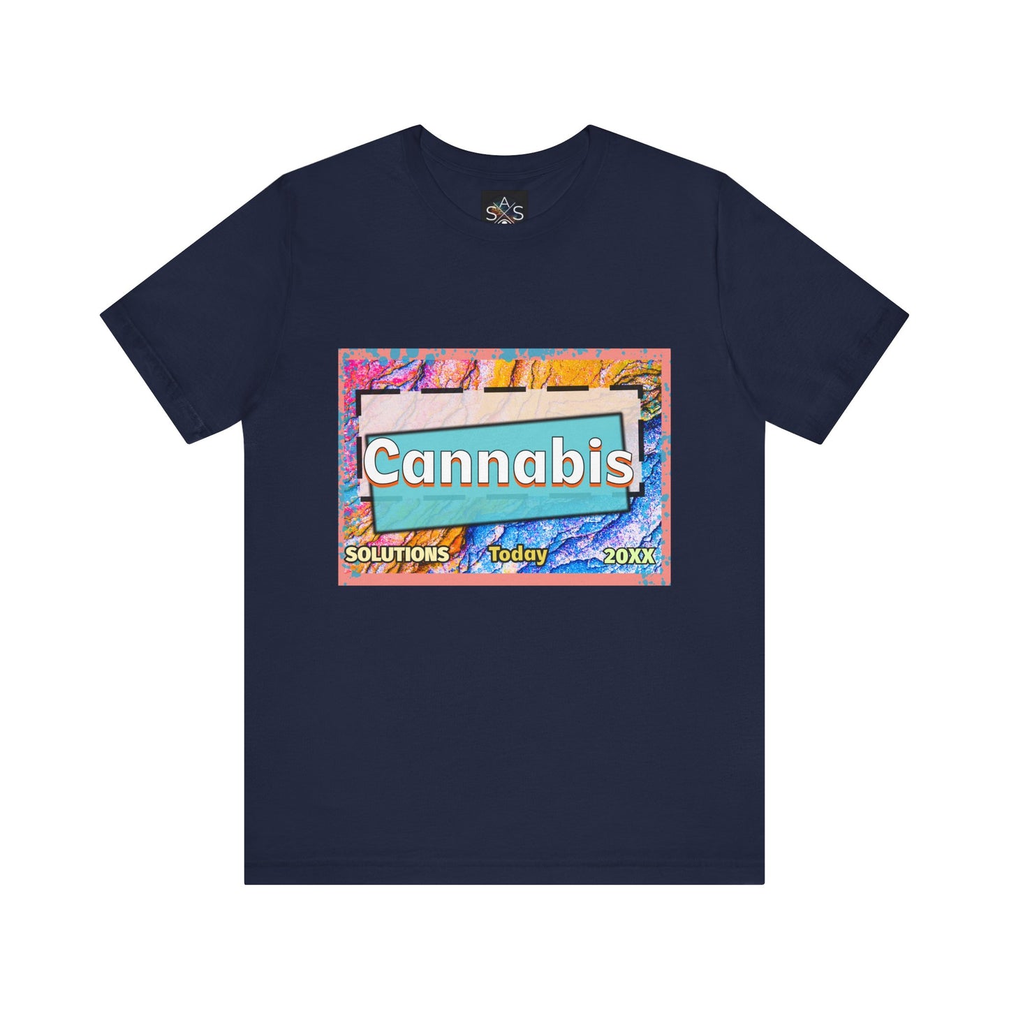 Trendy Cannabis Solutions Tee - Unisex Jersey Short Sleeve T-Shirt