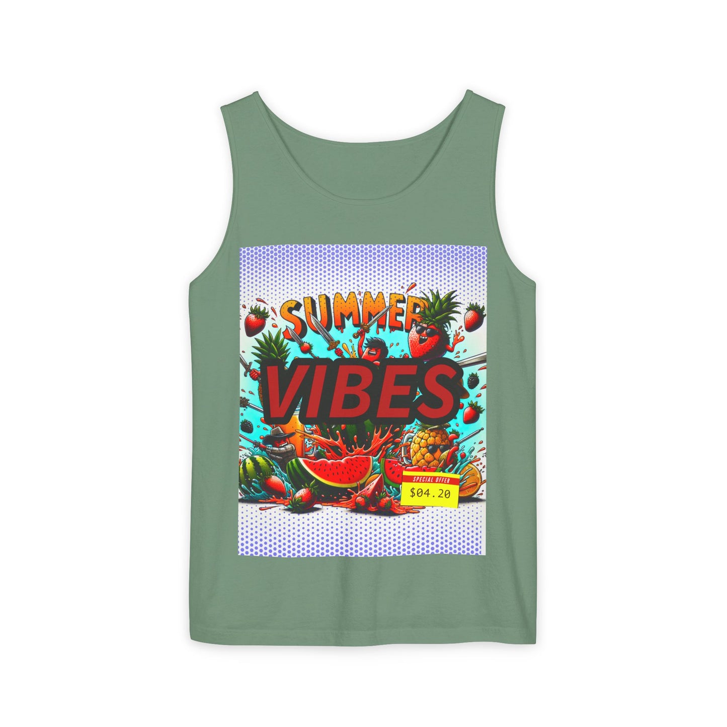 Summer Vibes Unisex Tank Top - Perfect for Beach Days & Festivals