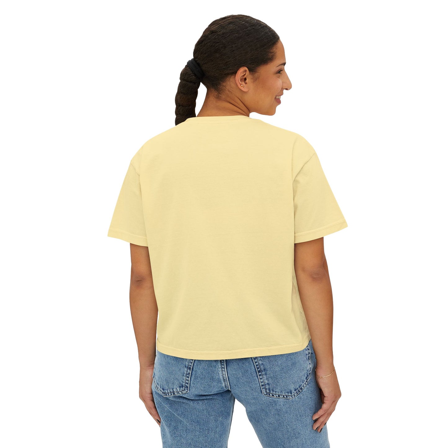 Women's Boxy Tee - Together We Grow Weed Design