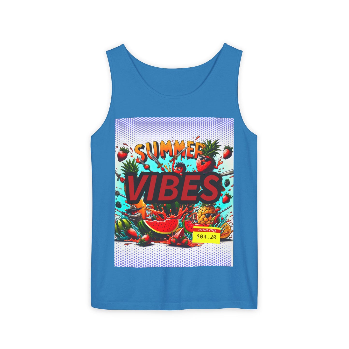 Summer Vibes Unisex Tank Top - Perfect for Beach Days & Festivals