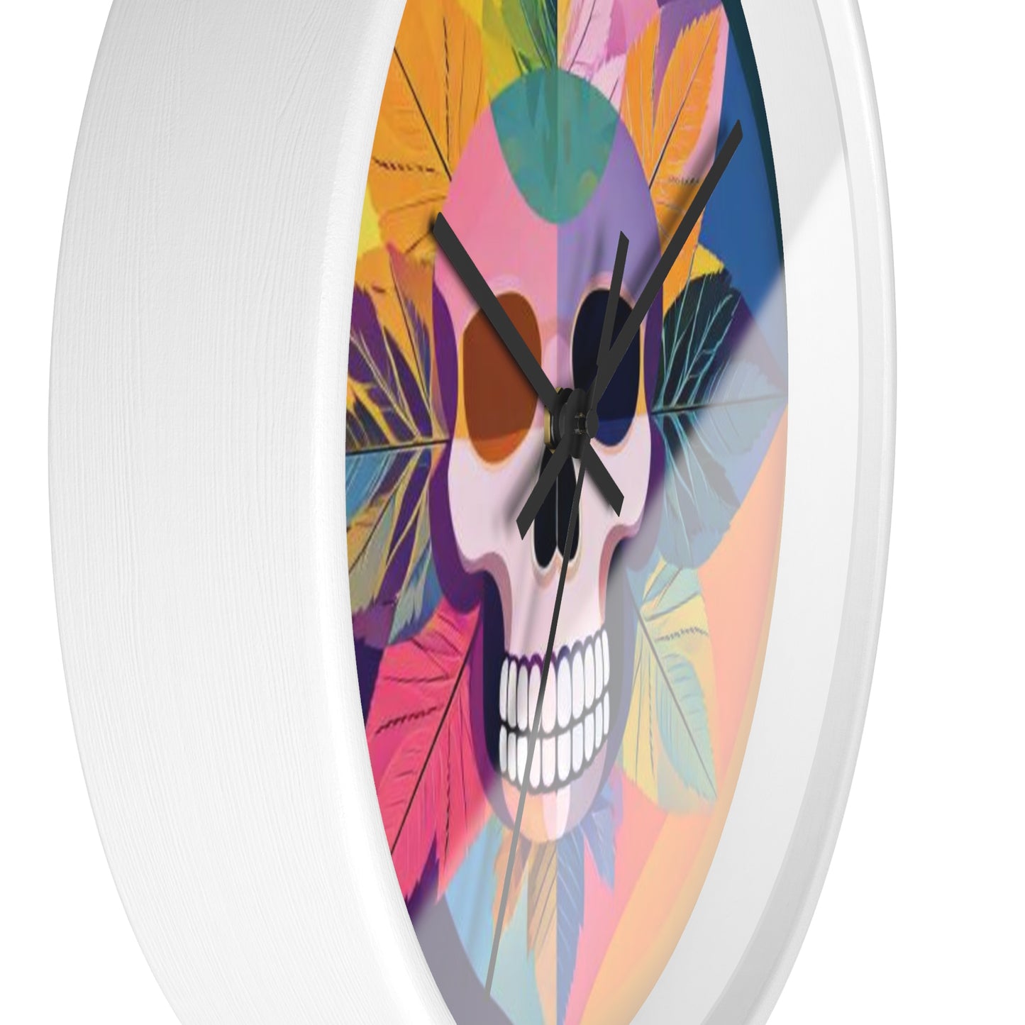 Floral Offering Bloom Wall Clock