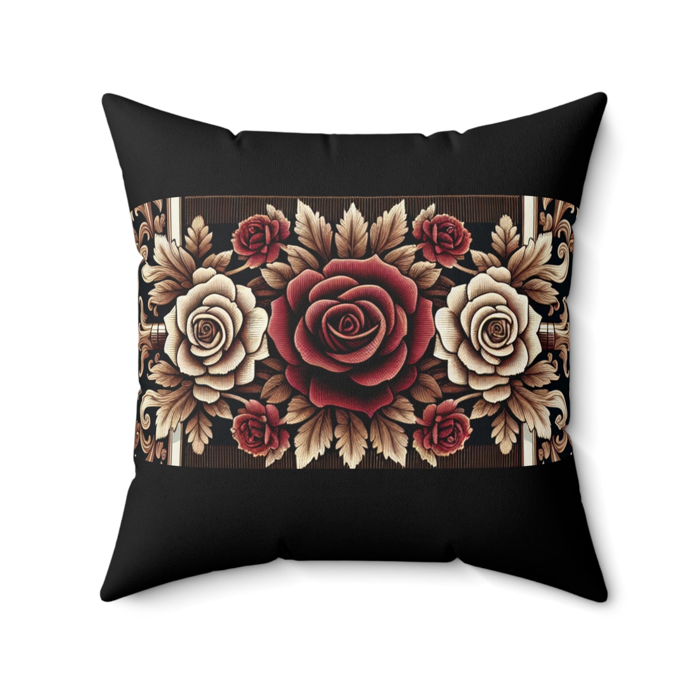 Spun Polyester Square Pillow