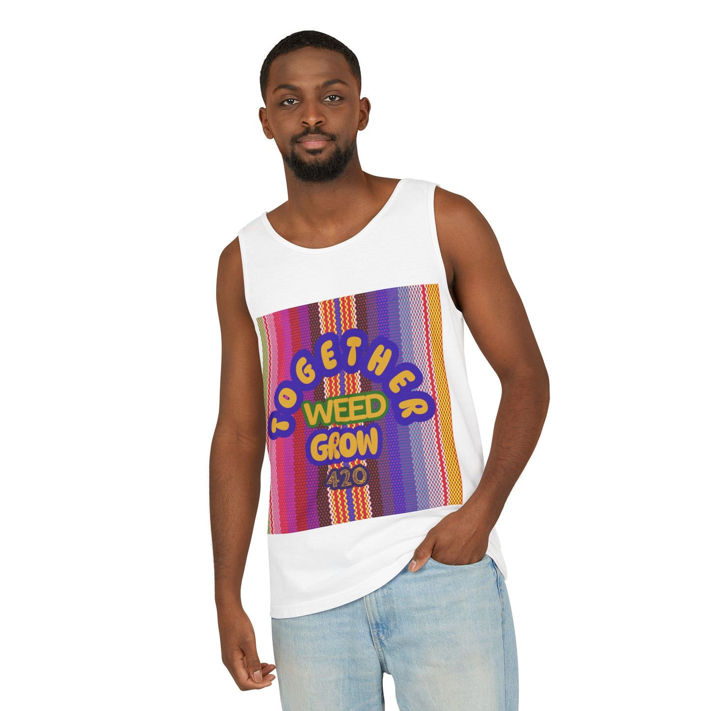 Together We Grow Unisex Tank Top - 420 Celebration Apparel