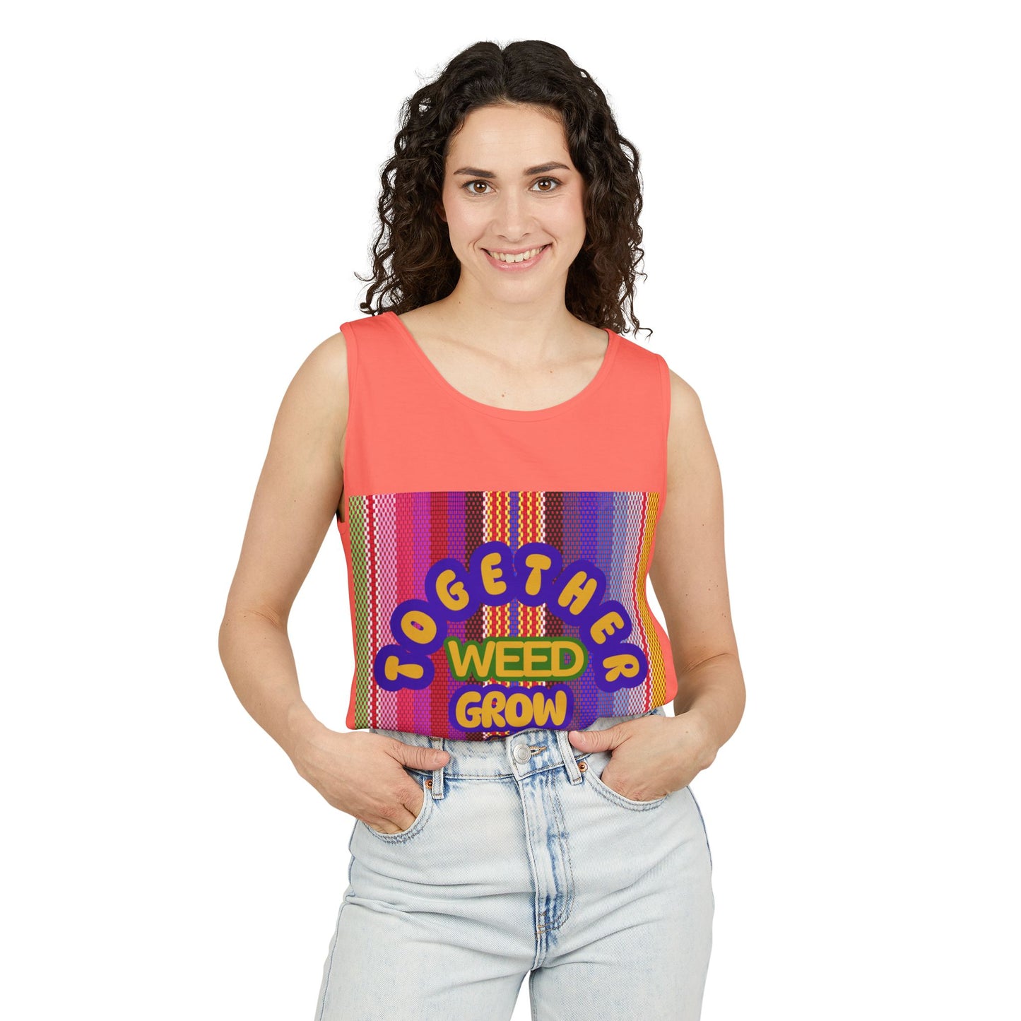 Together We Grow Unisex Tank Top - 420 Celebration Apparel