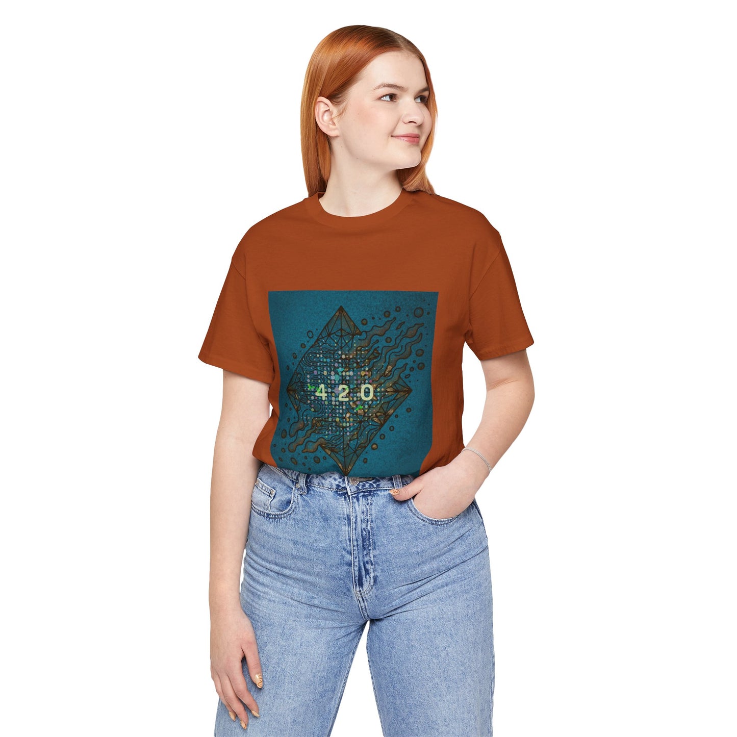 420 Graphic Unisex Jersey Tee - Casual Vibe for Celebrations