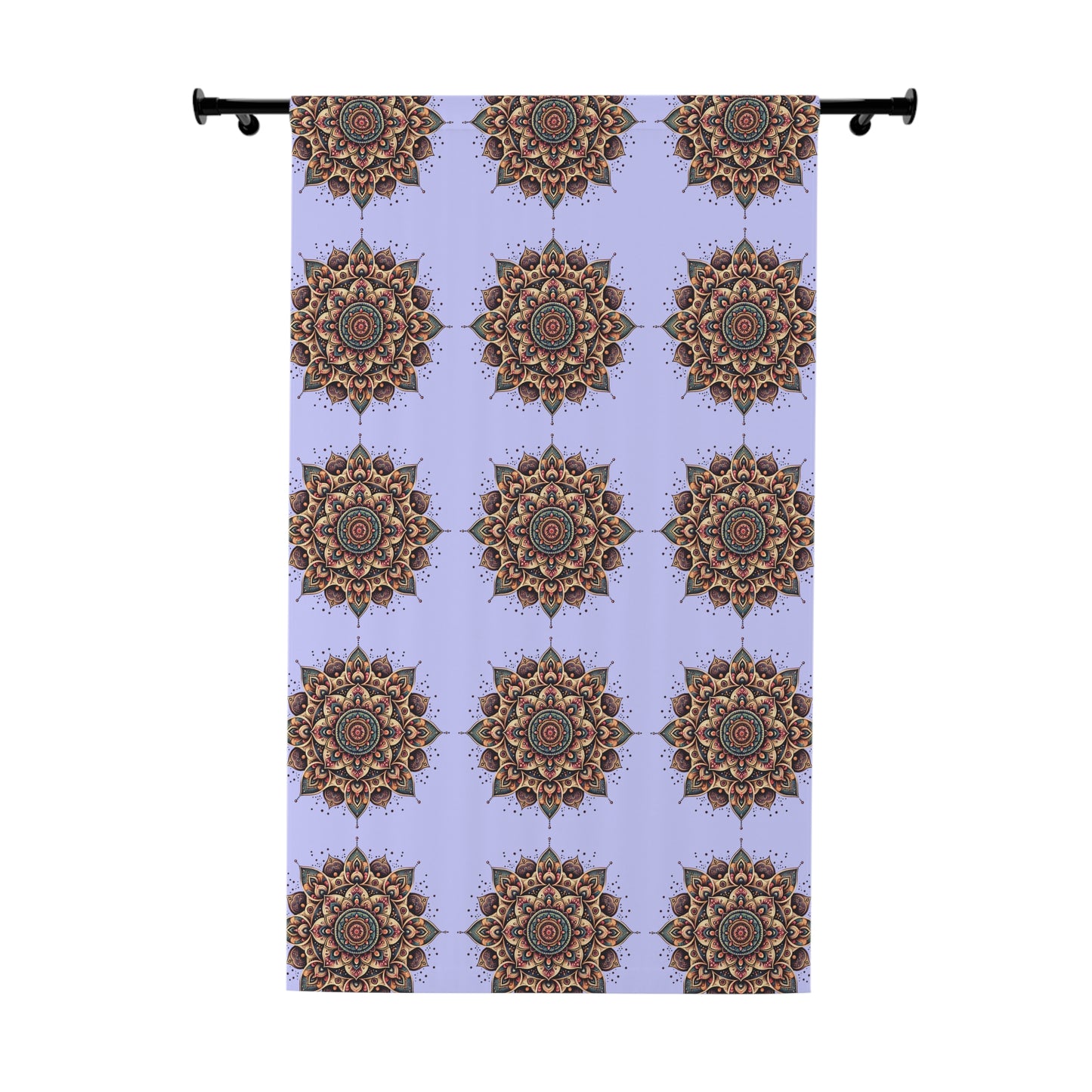 Relax Pattern Window Curtains (1 Piece)