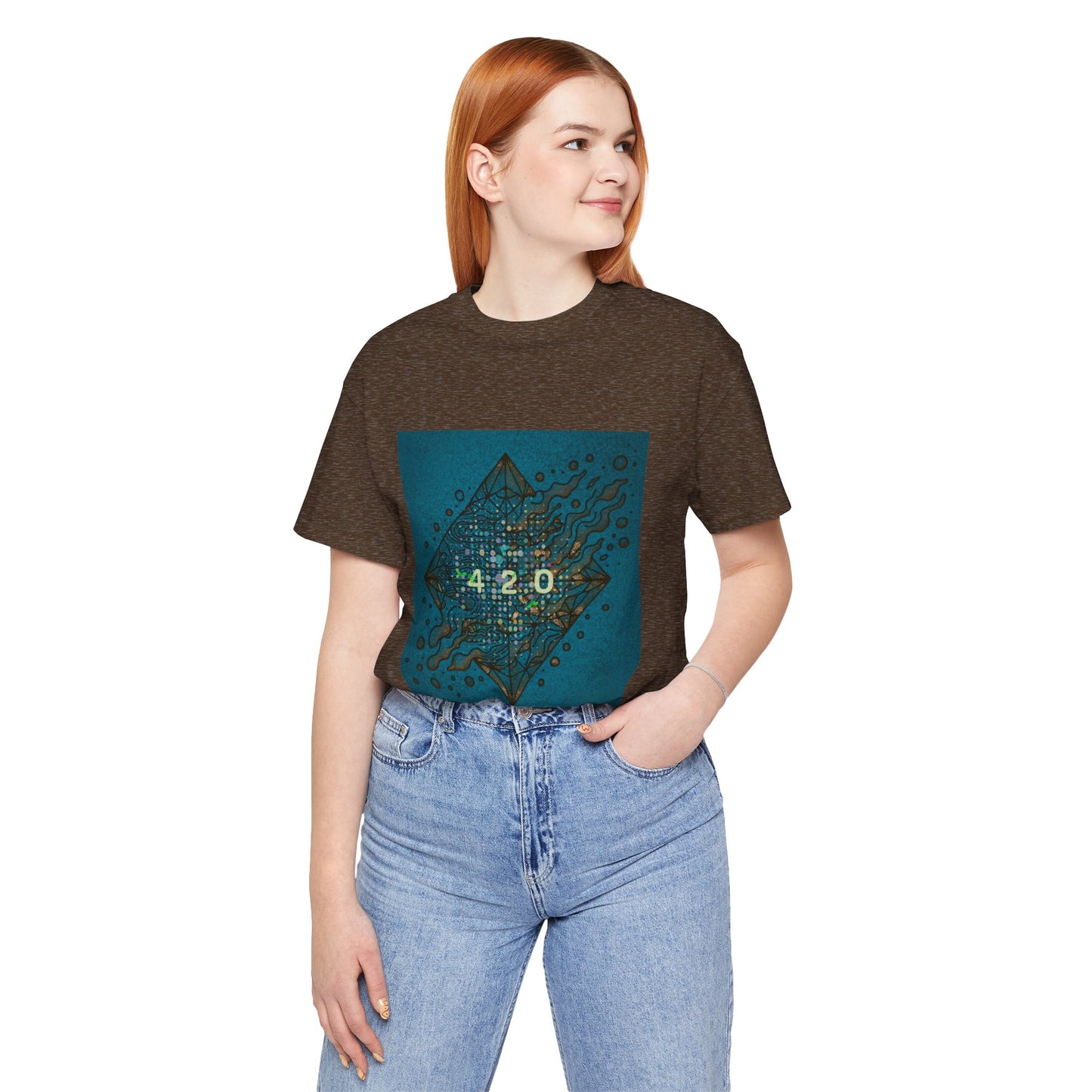 420 Graphic Unisex Jersey Tee - Casual Vibe for Celebrations