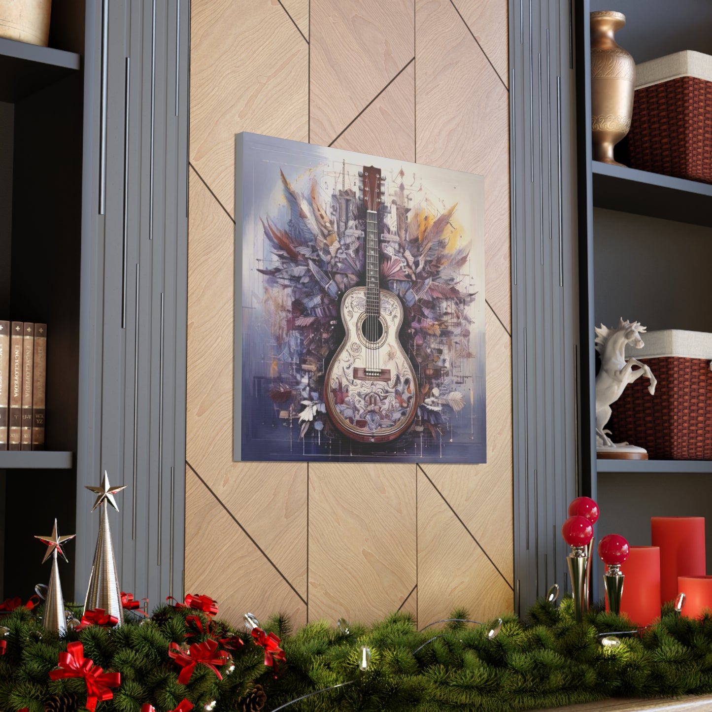Canvas Gallery Wraps Art Decor Print on Cotton Fabric