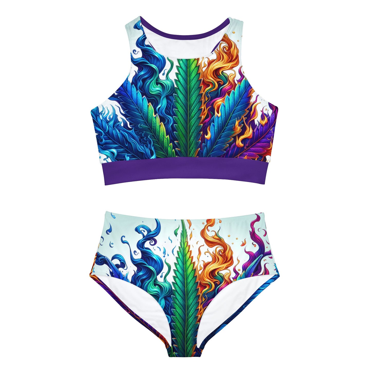 Bikini Set - Fire THC Sexy Sporty Own Your Shit