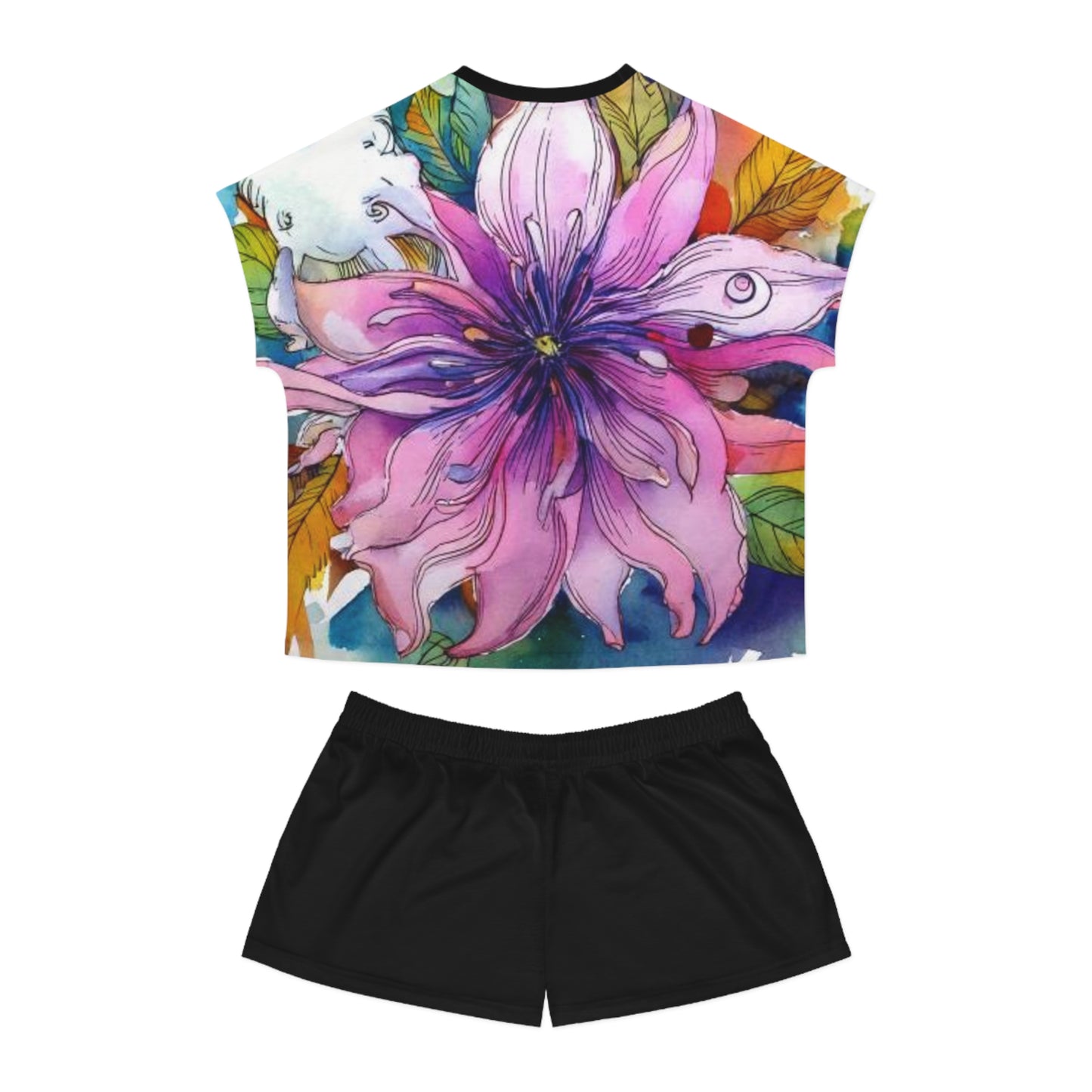 Women's Short Pajama Set (AOP)