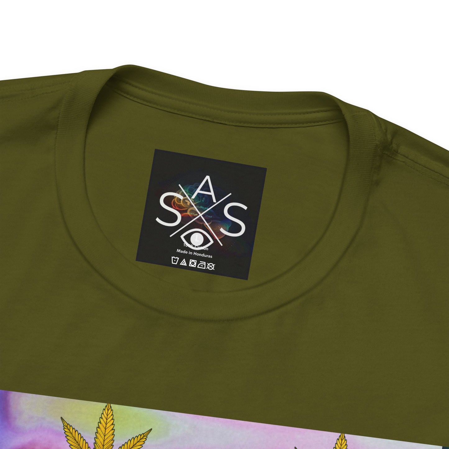 Vibrant Leaf Graphic Tee - Unisex Jersey Short Sleeve T-Shirt