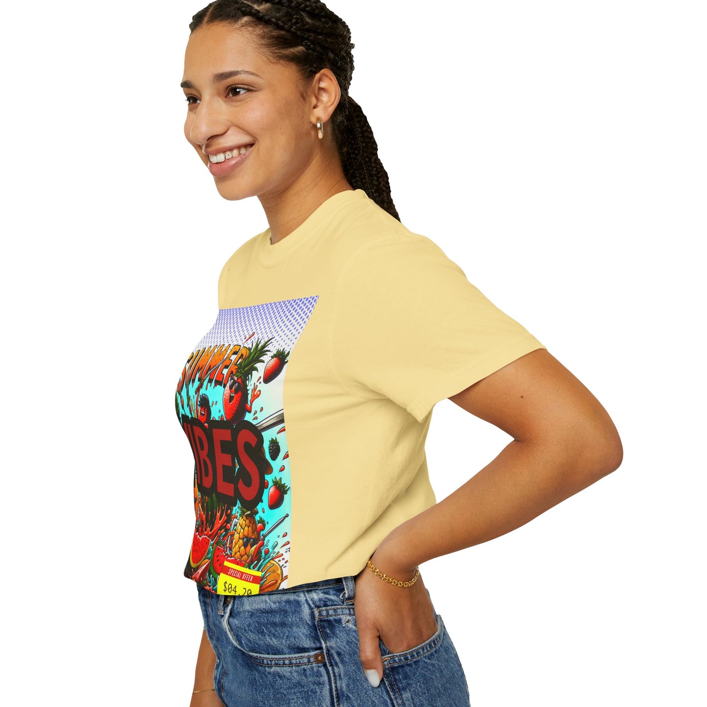 Summer Vibes Unisex Garment-Dyed T-Shirt