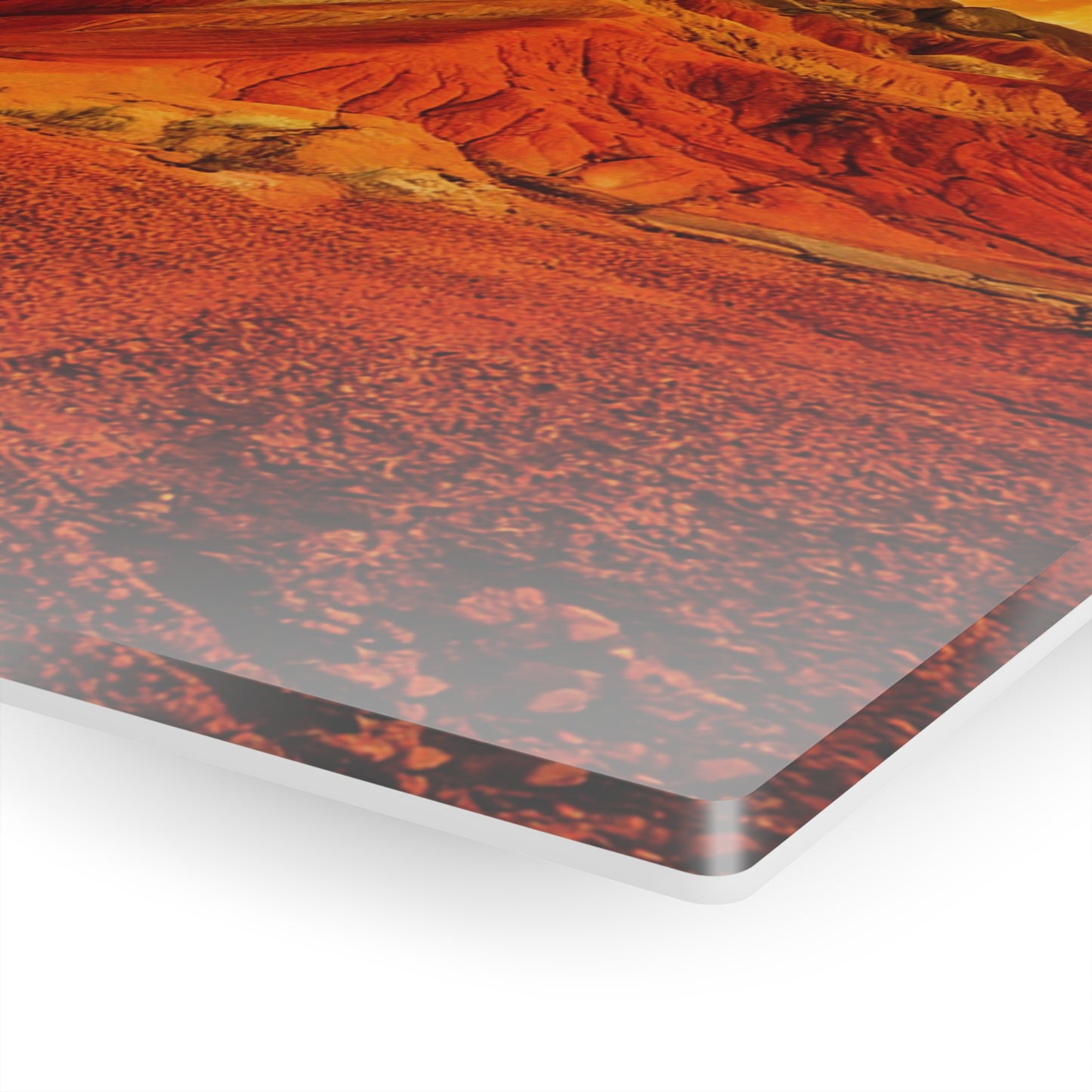 Yellow Planet Acrylic Prints
