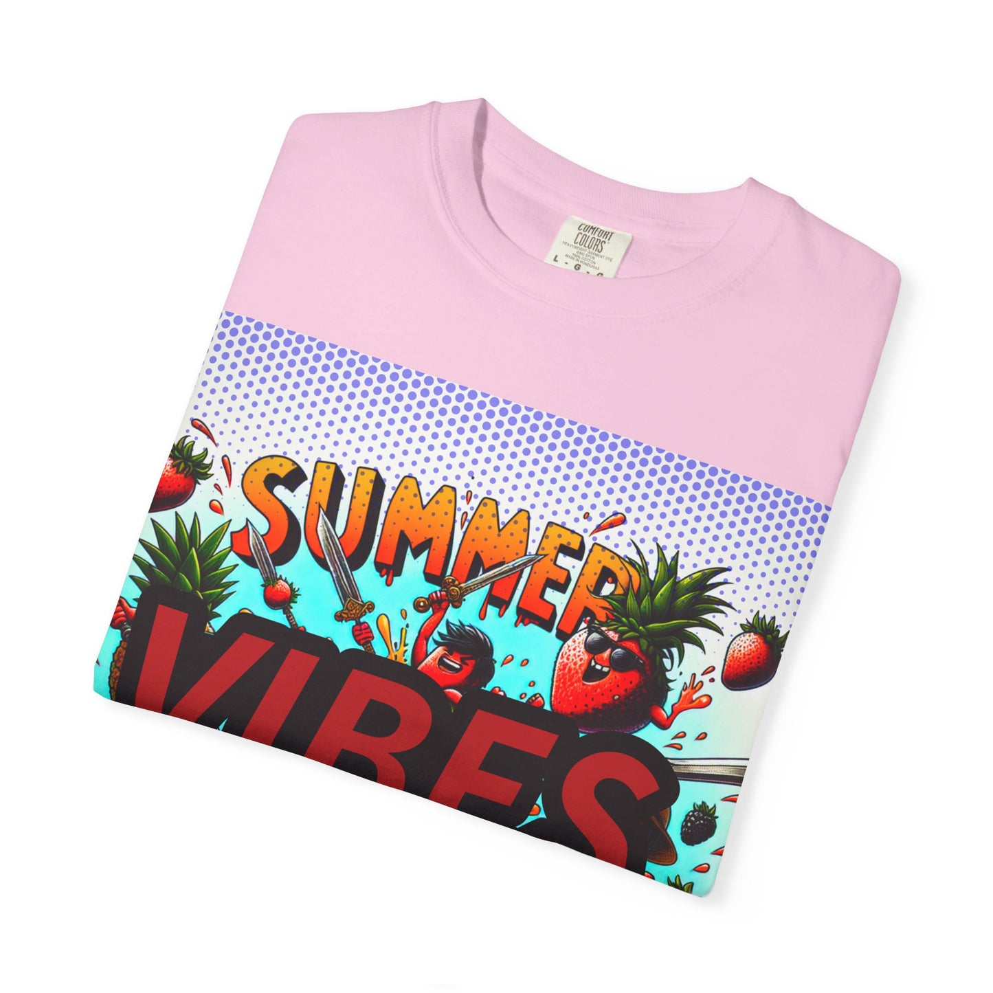 Summer Vibes Unisex Garment-Dyed T-Shirt