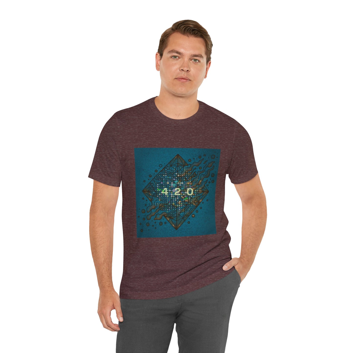 420 Graphic Unisex Jersey Tee - Casual Vibe for Celebrations