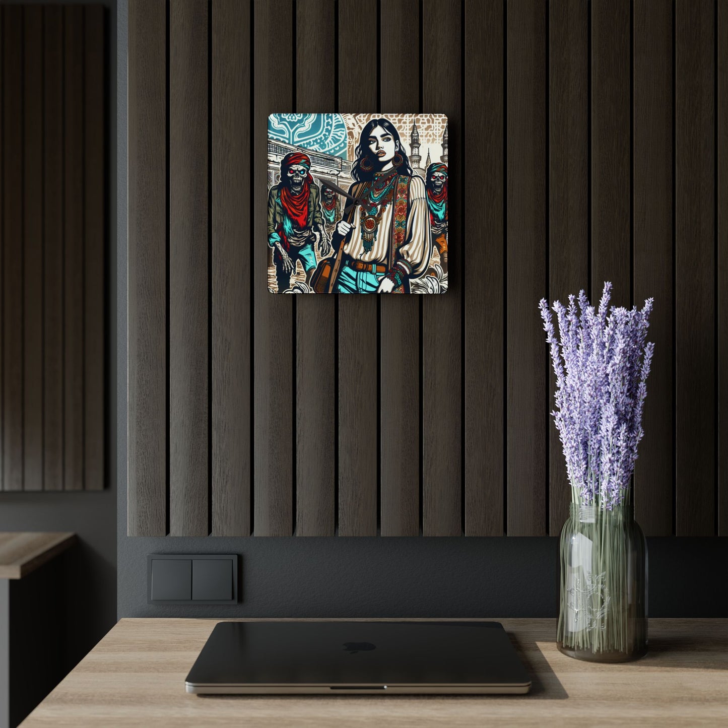 Amongst Us Acrylic Wall Clock