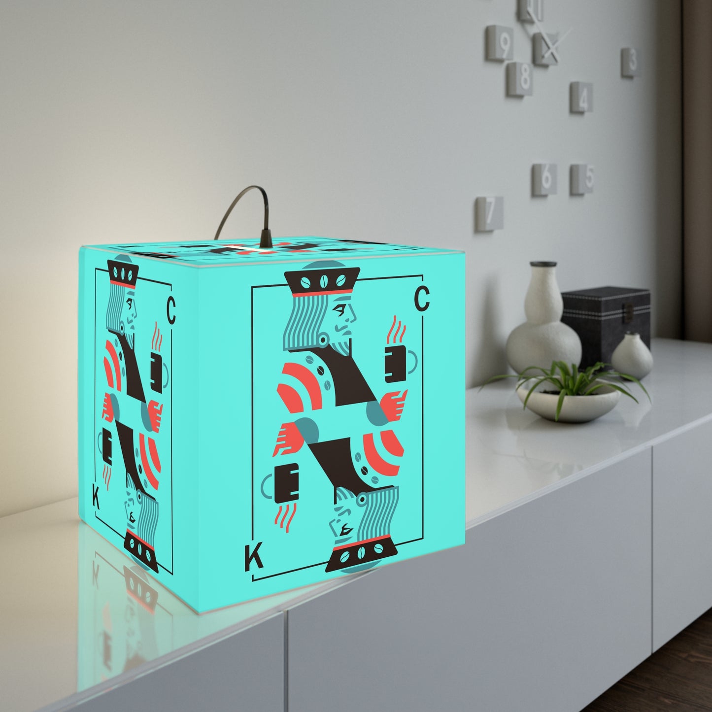Morning Joe Light Cube Lamp
