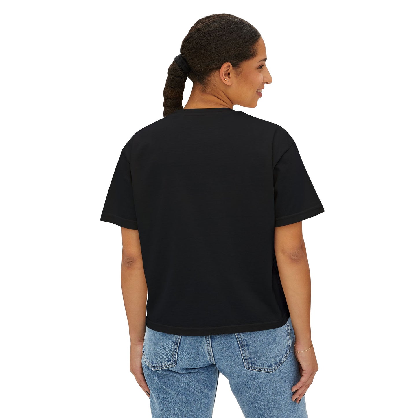 Women's Boxy Tee - Together We Grow Weed Design