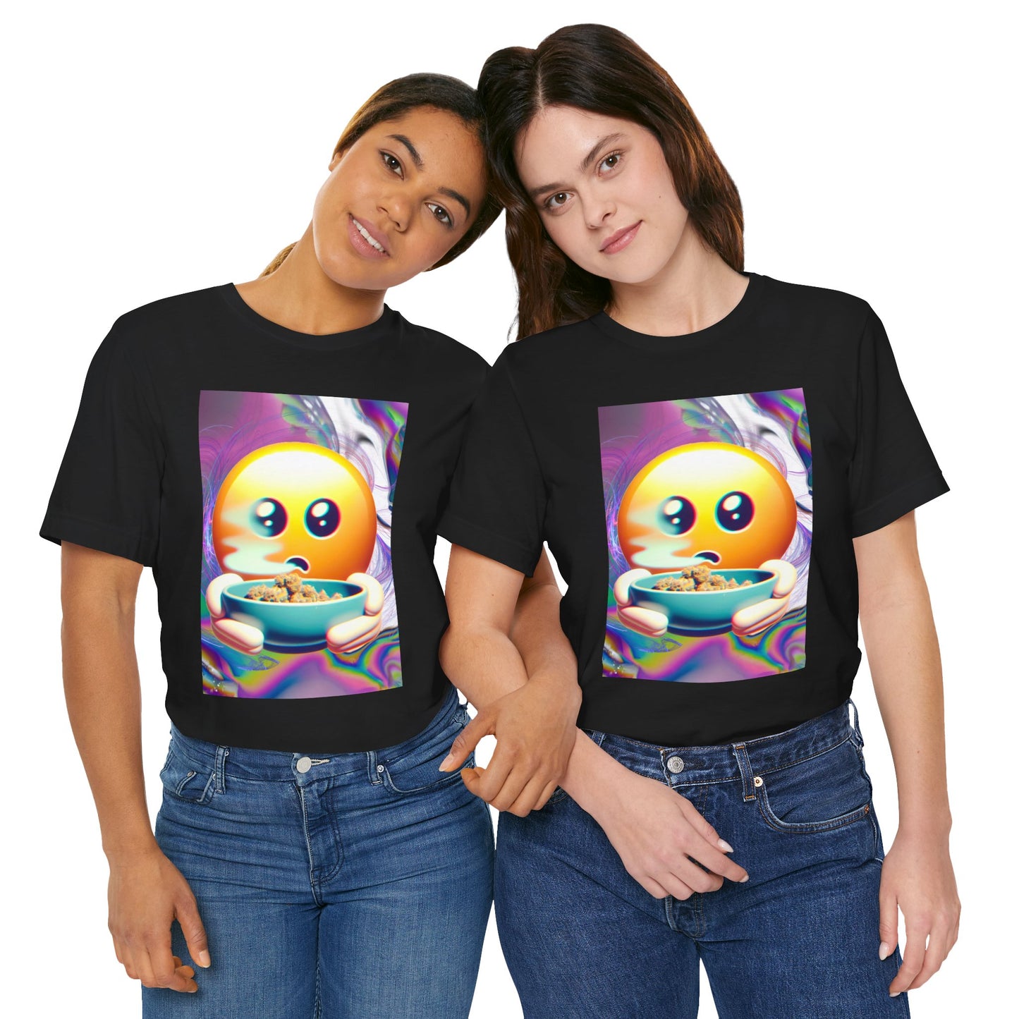 Vibrant Emoji Tee - Perfect for Casual Hangouts and Celebrations