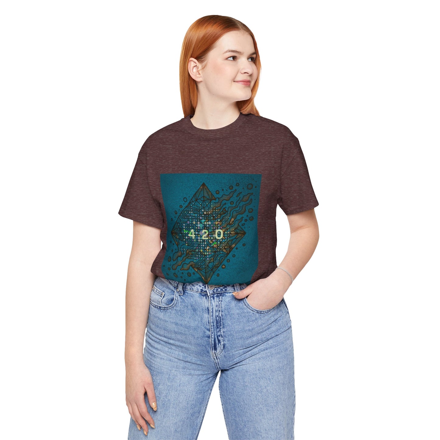 420 Graphic Unisex Jersey Tee - Casual Vibe for Celebrations