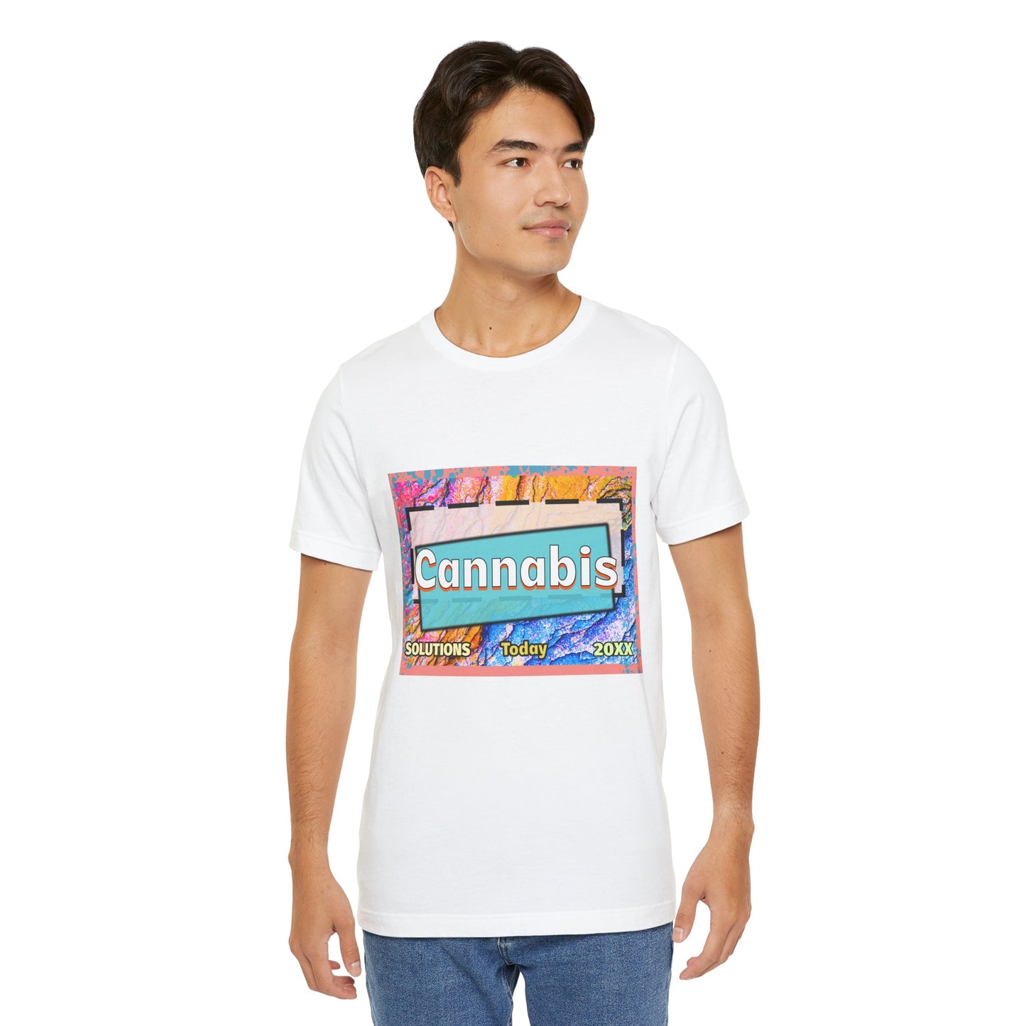 Trendy Cannabis Solutions Tee - Unisex Jersey Short Sleeve T-Shirt