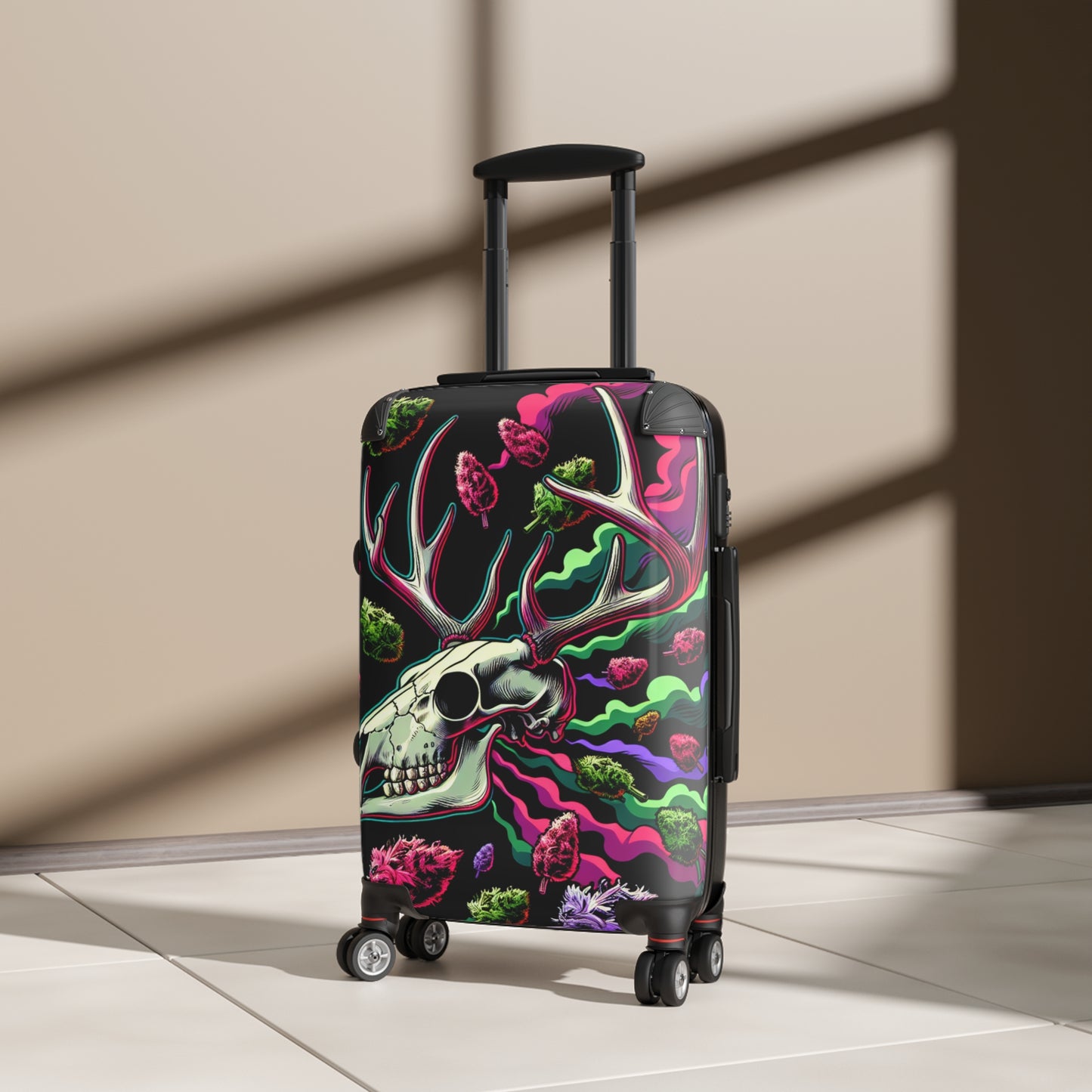 Burn Around the World Suitcase