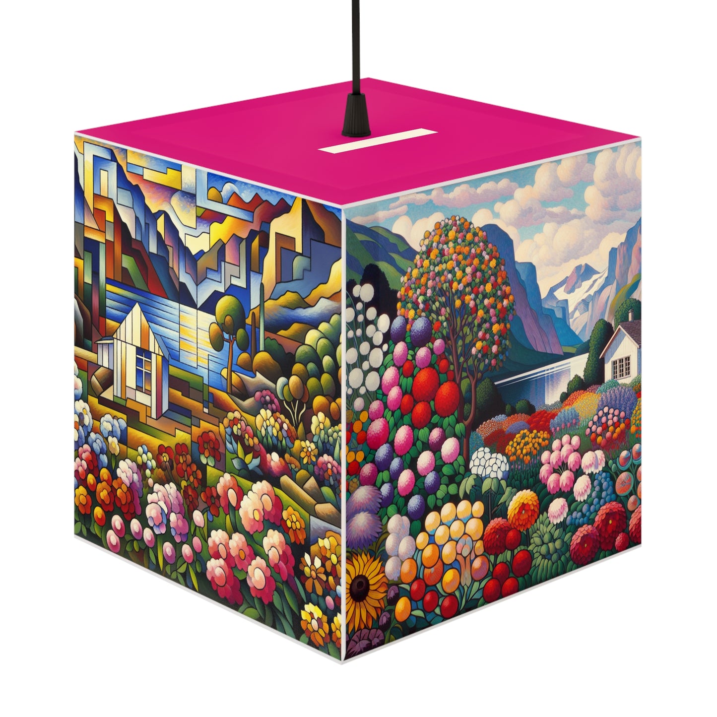 Simple Alluring Style Dreamy Light Cube Lamp