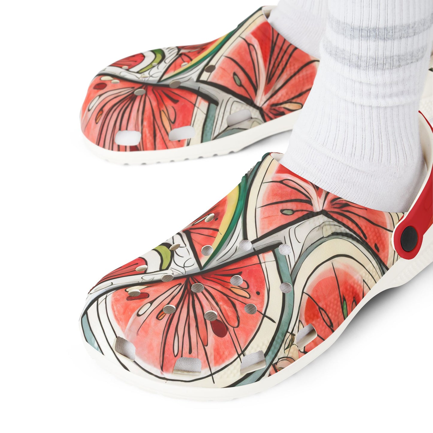 EVA Foam Rubber Shoes (AOP)