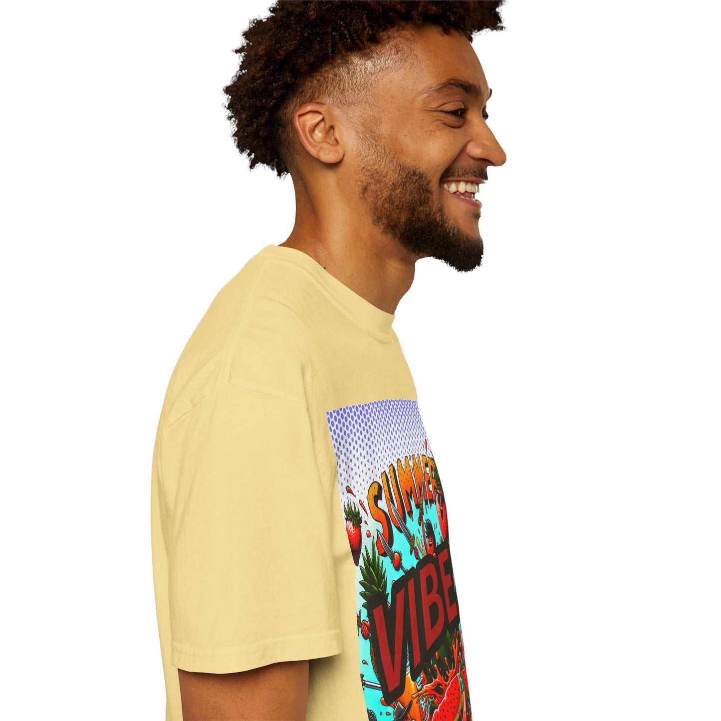 Summer Vibes Unisex Garment-Dyed T-Shirt