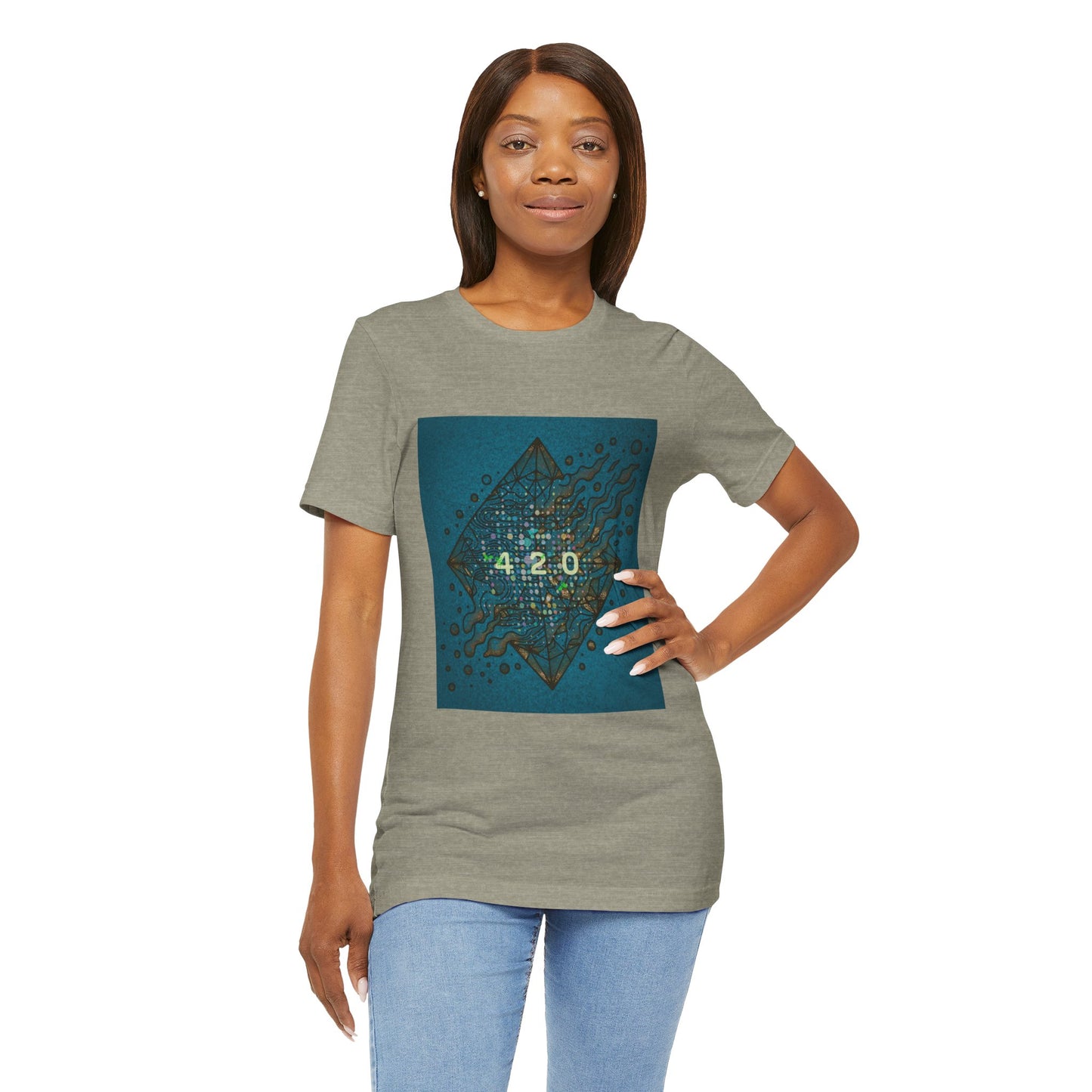 420 Graphic Unisex Jersey Tee - Casual Vibe for Celebrations