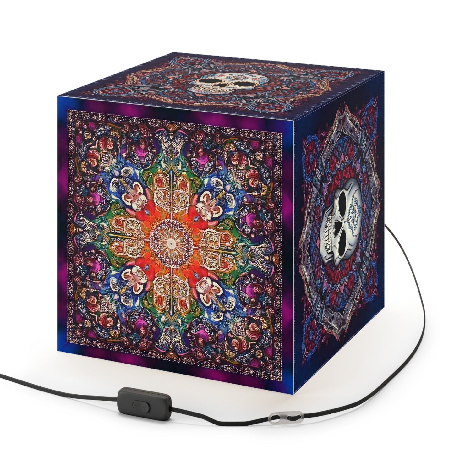 Skull Buddies Light Cube Lamp