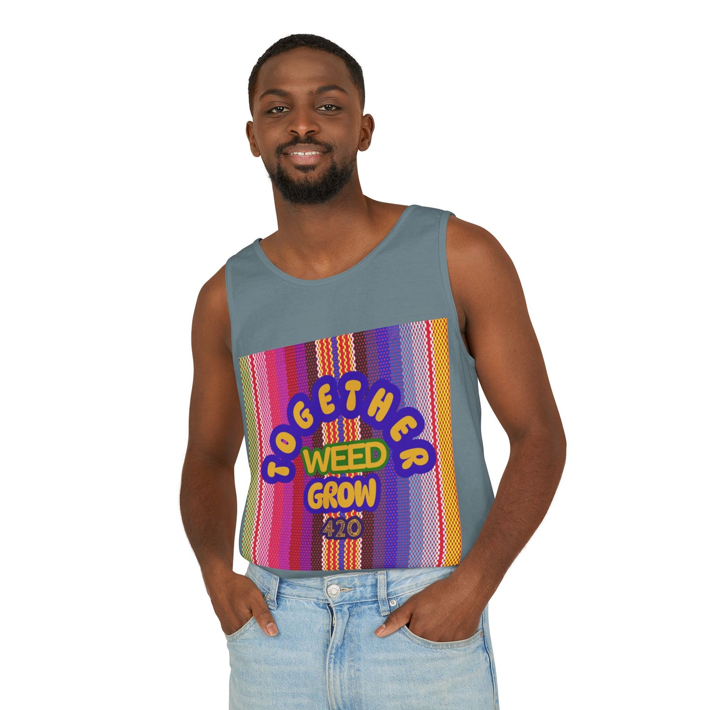 Together We Grow Unisex Tank Top - 420 Celebration Apparel