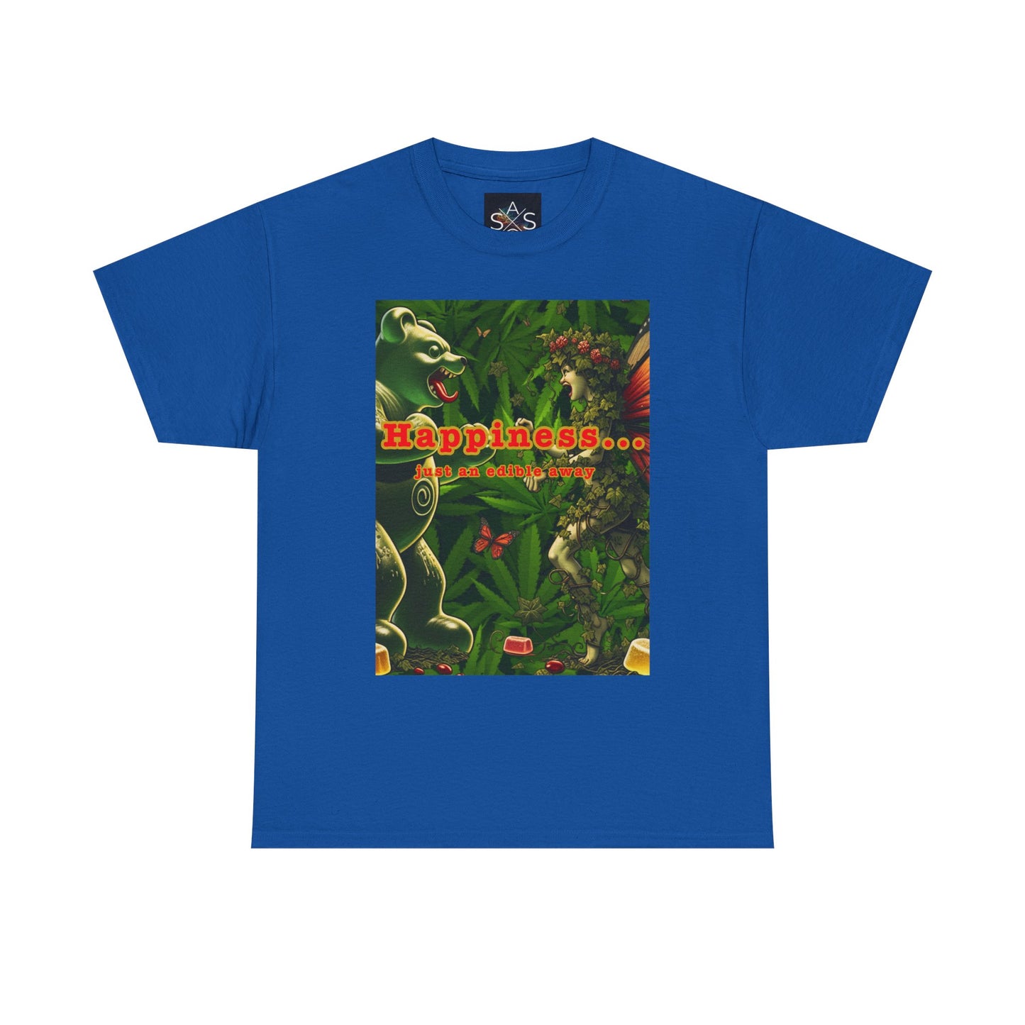 Happiness Jungle Unisex Heavy Cotton Tee, Graphic T-Shirt, Nature Lover Gift, Summer Wardrobe Essential, Unisex Casual Wear