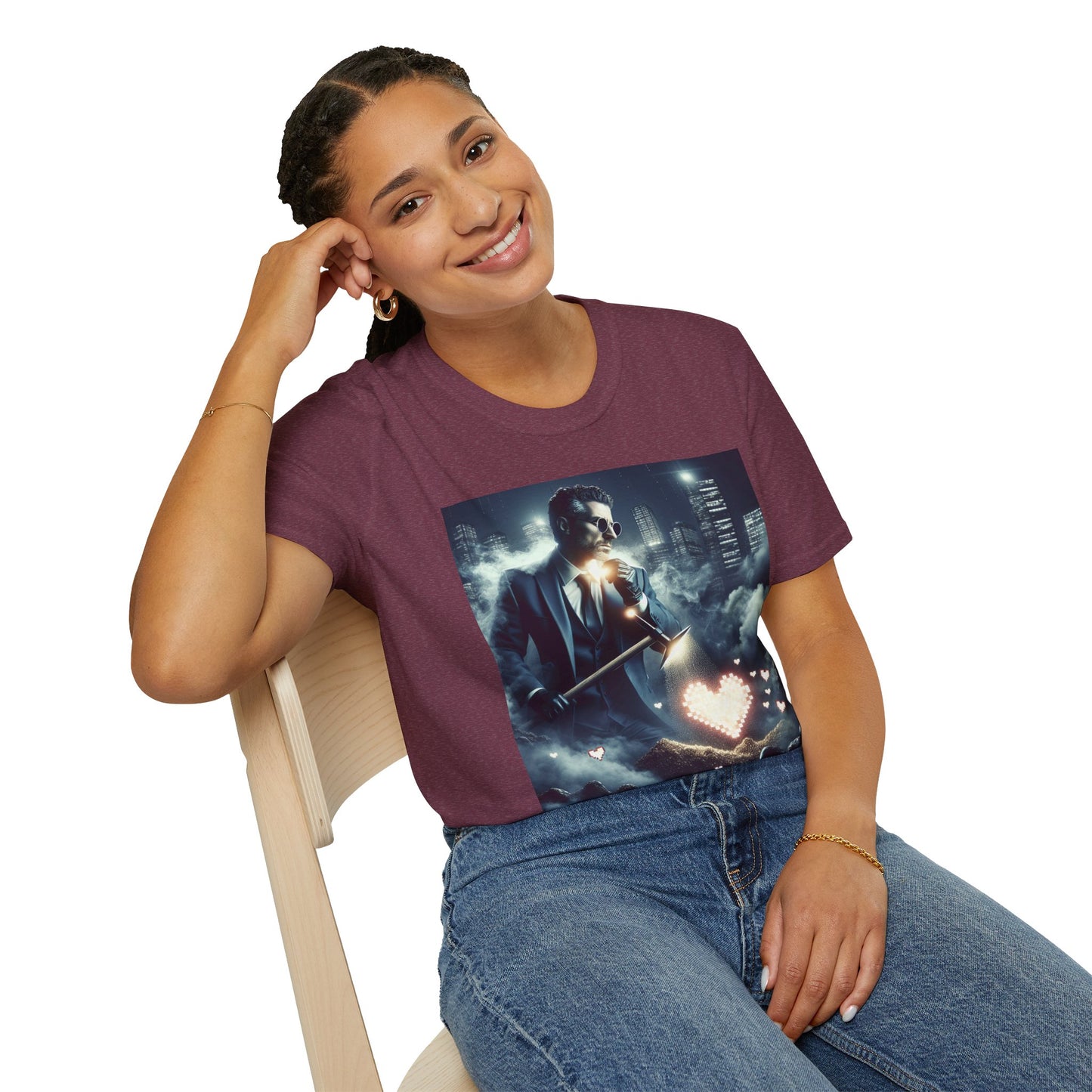 Simple Alluring Style Unisex Softstyle T-Shirt