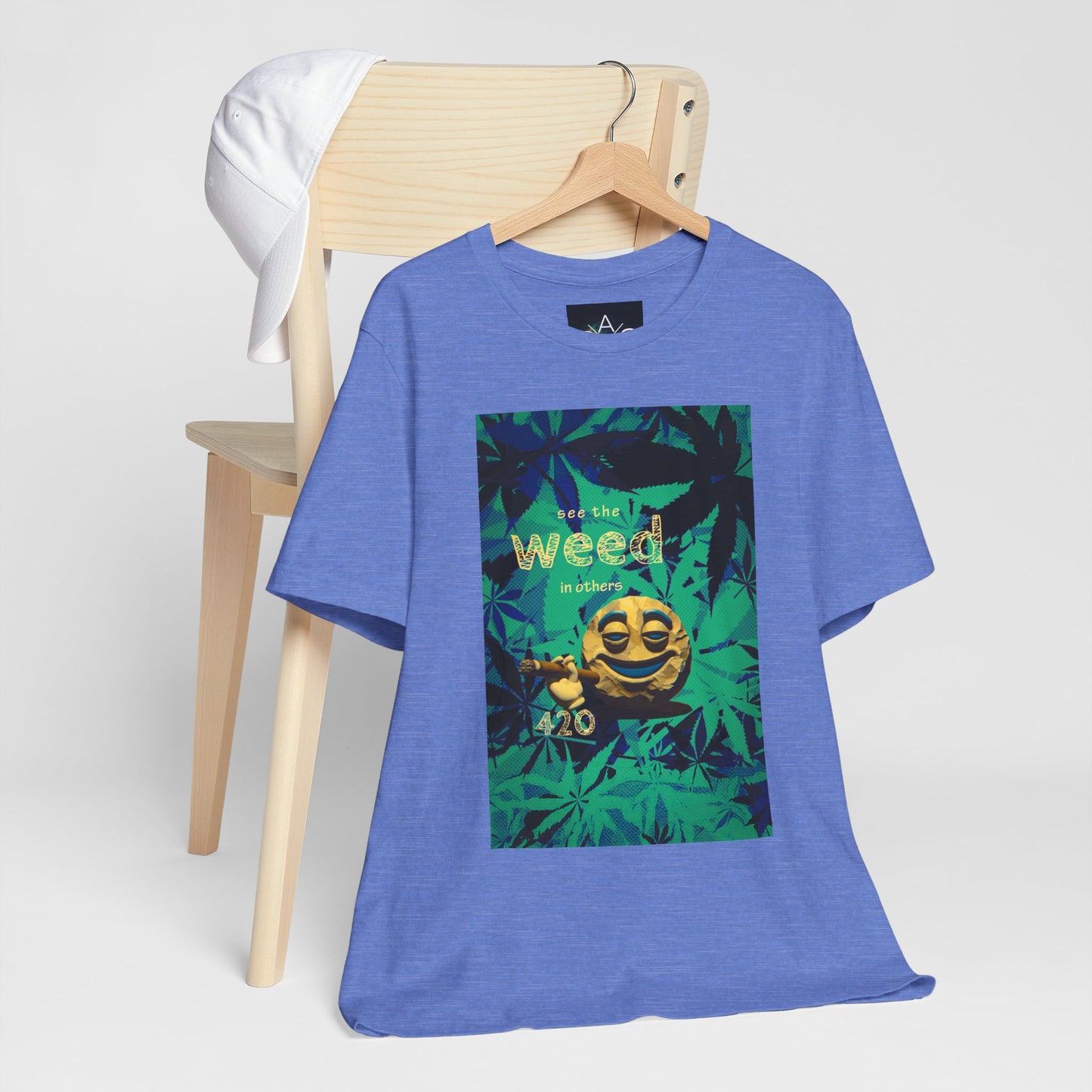 Funny Cannabis Graphic Tee - "See the Weed in Others"