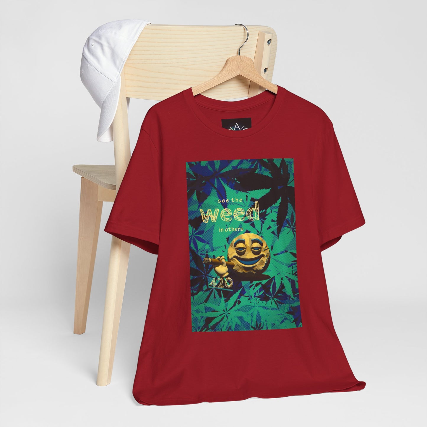 Funny Cannabis Graphic Tee - "See the Weed in Others"