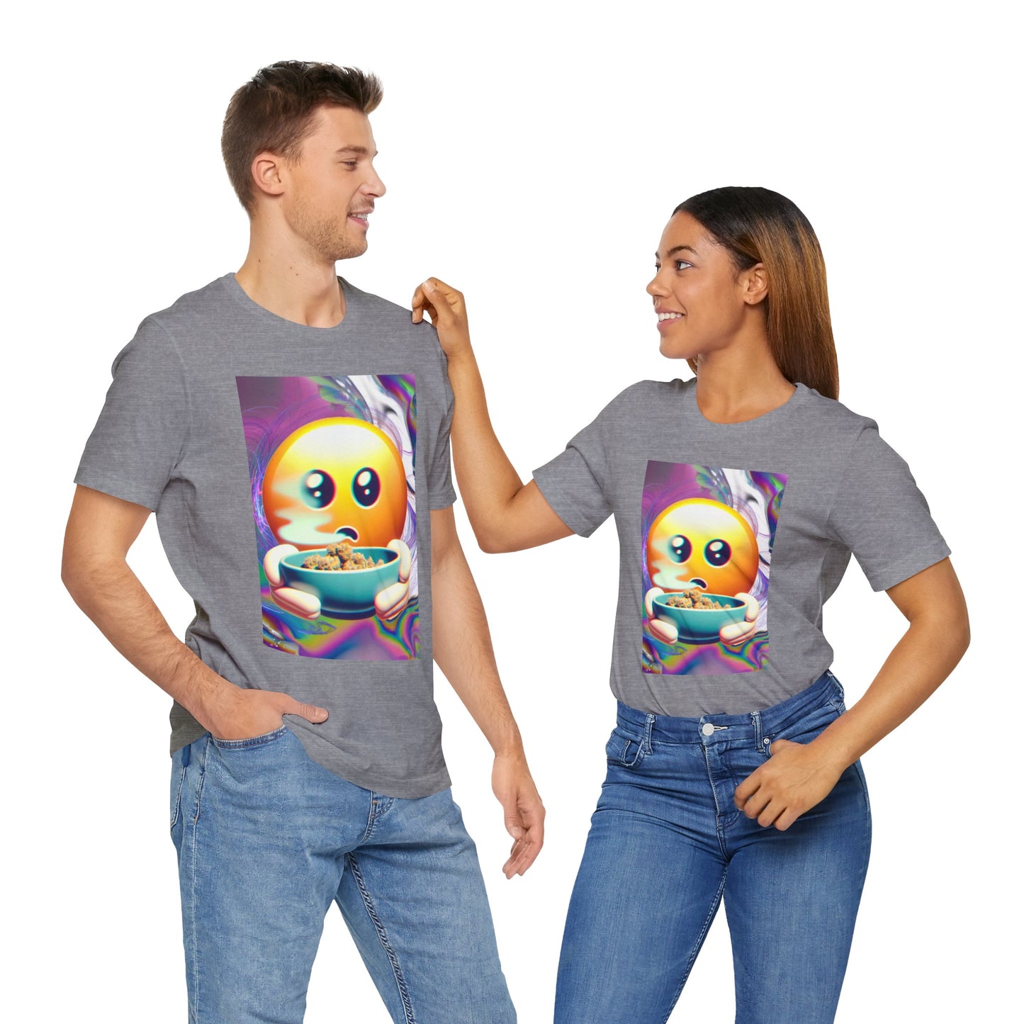 Vibrant Emoji Tee - Perfect for Casual Hangouts and Celebrations