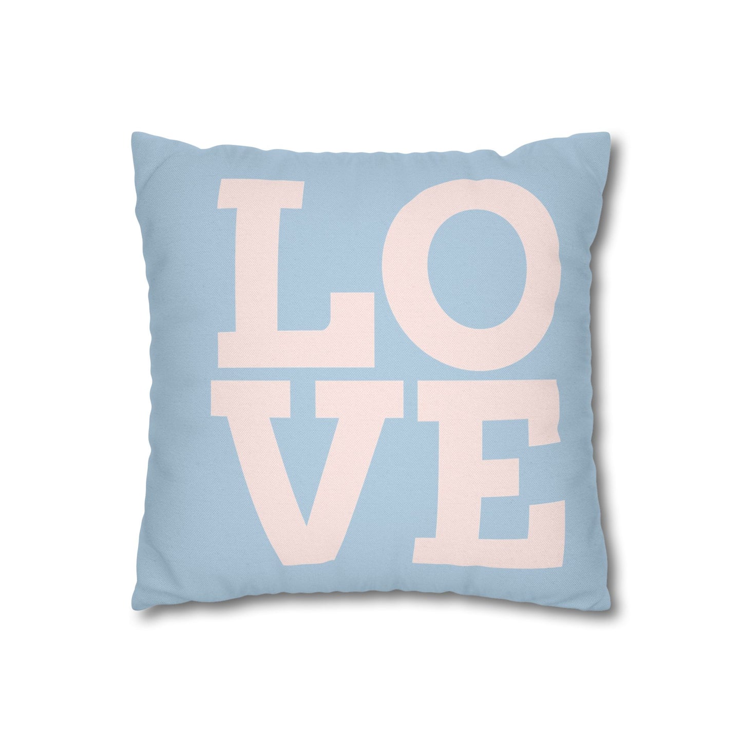 Spun Polyester Square Pillowcase